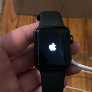 Apple Watch with charger cube does not come included.